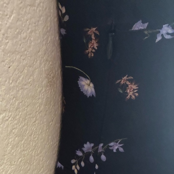 Wilfred Midnight Blue Floral Midi Dress 8 - Picture 6 of 15